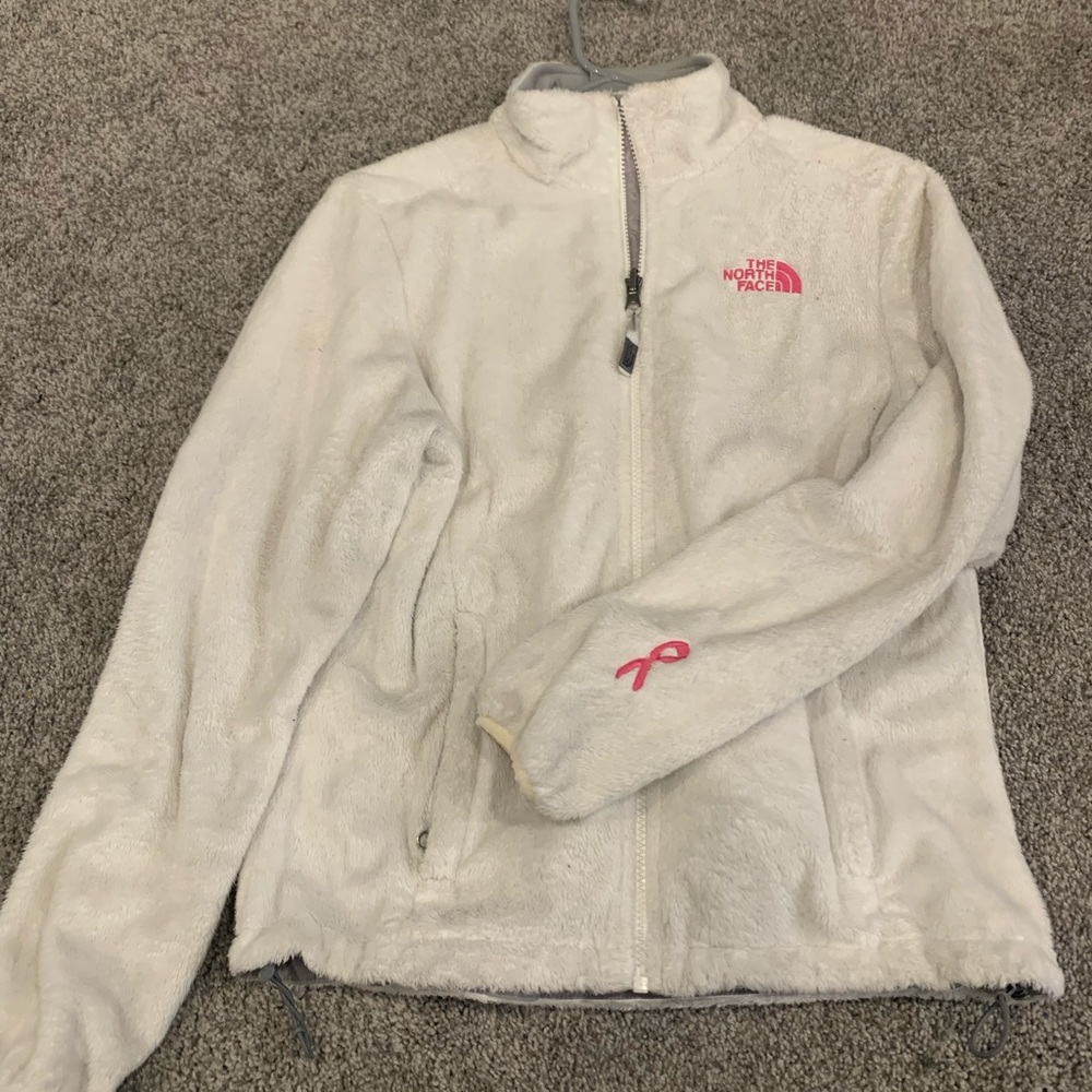 Adult Small Breast Cancer North Face Jacket